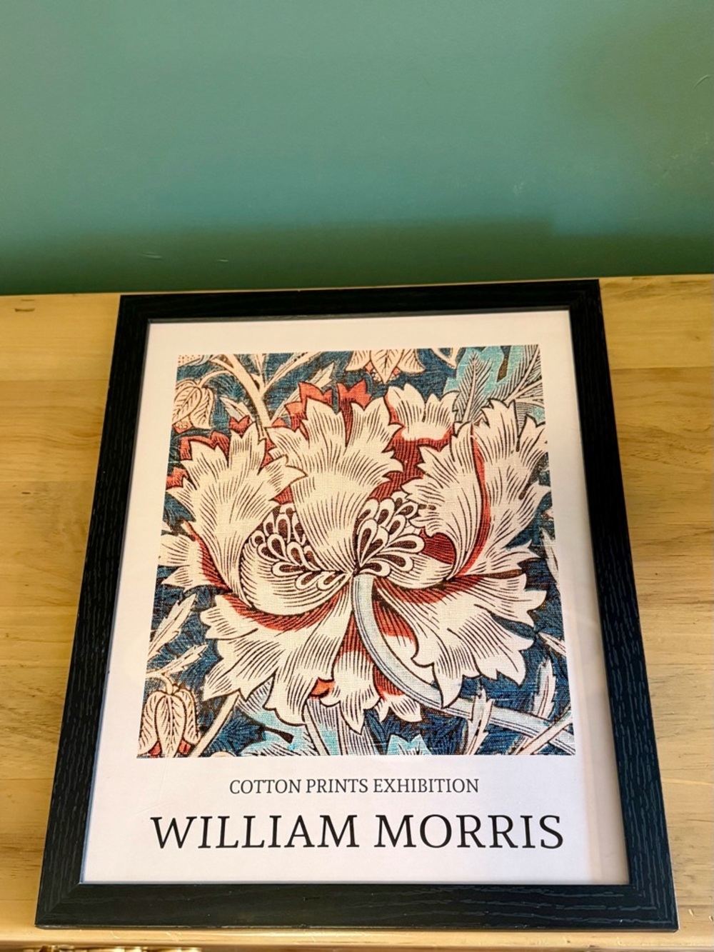 Set 3 William Morris Framed Prints Cottagecore Wall Art 12x12 - Picture 5 of 8